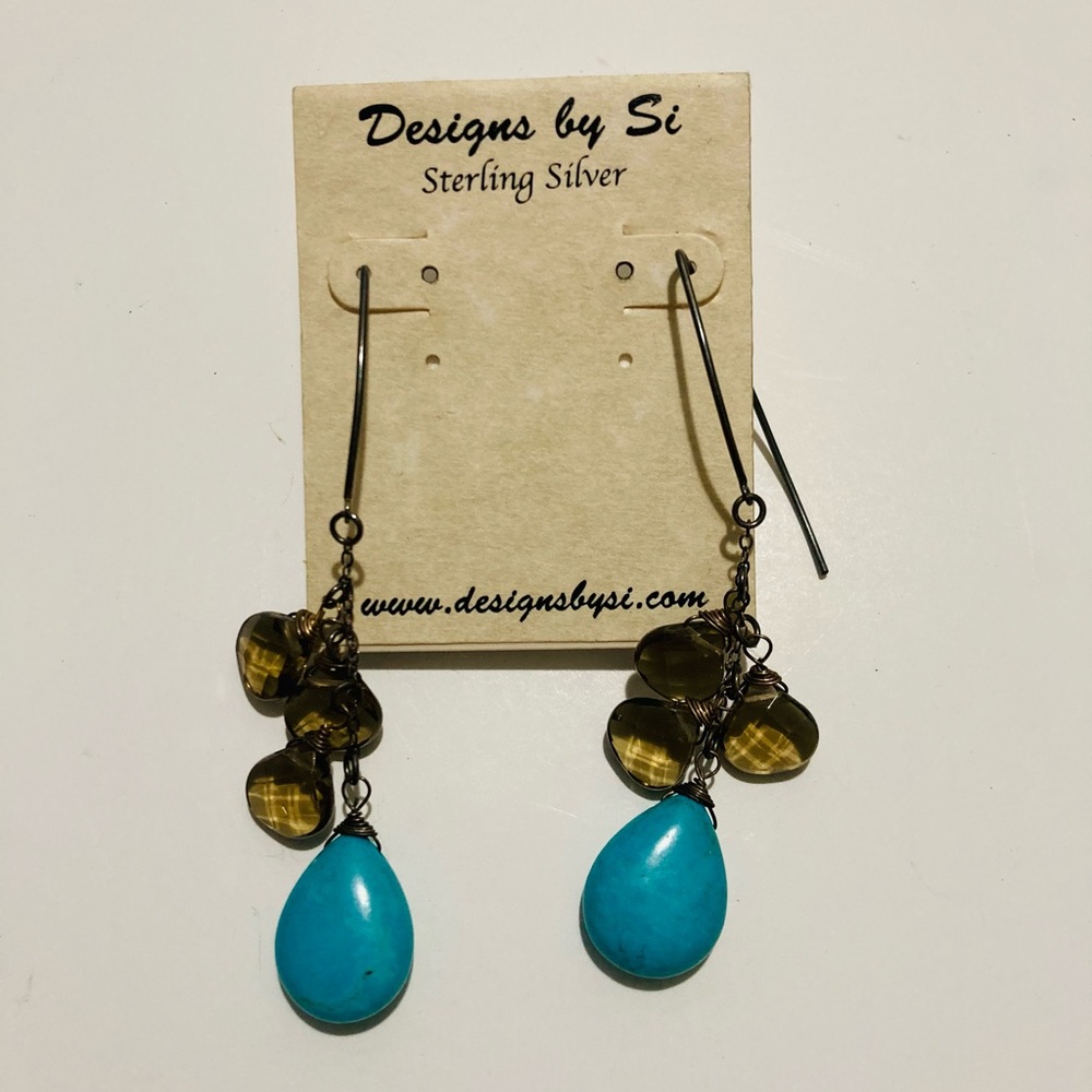 turquoise earrings
